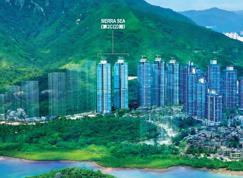 SIERRA SEA 第2C(2)期與西沙山景示意